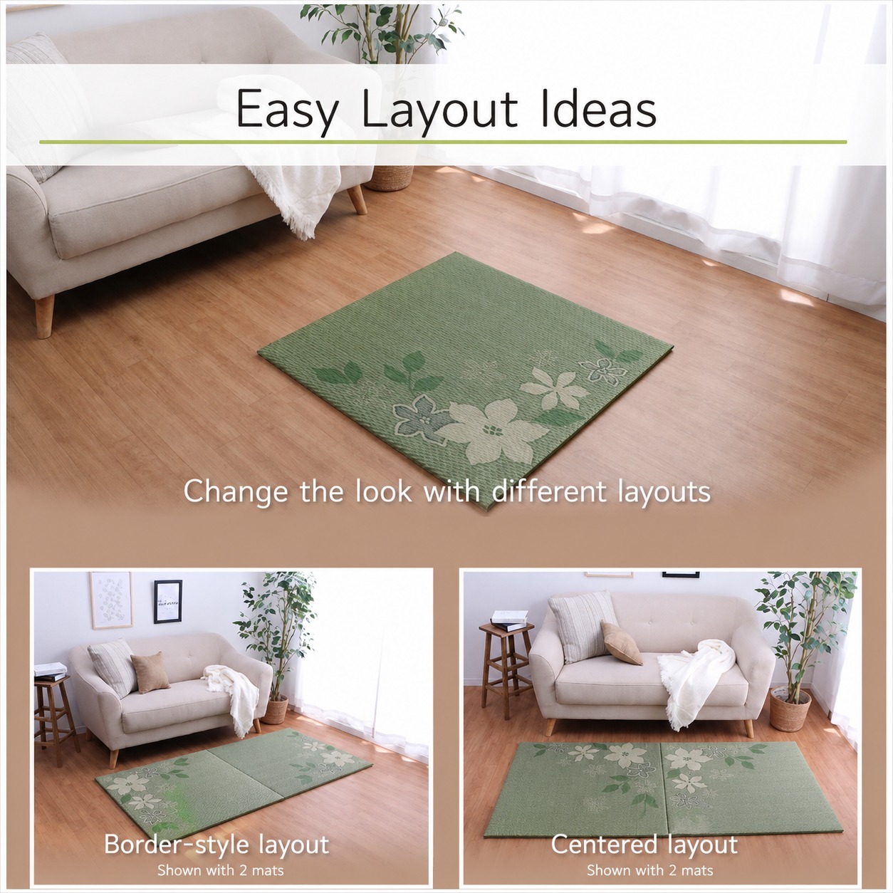 Design Leaf Arrange the pattern in different ways
