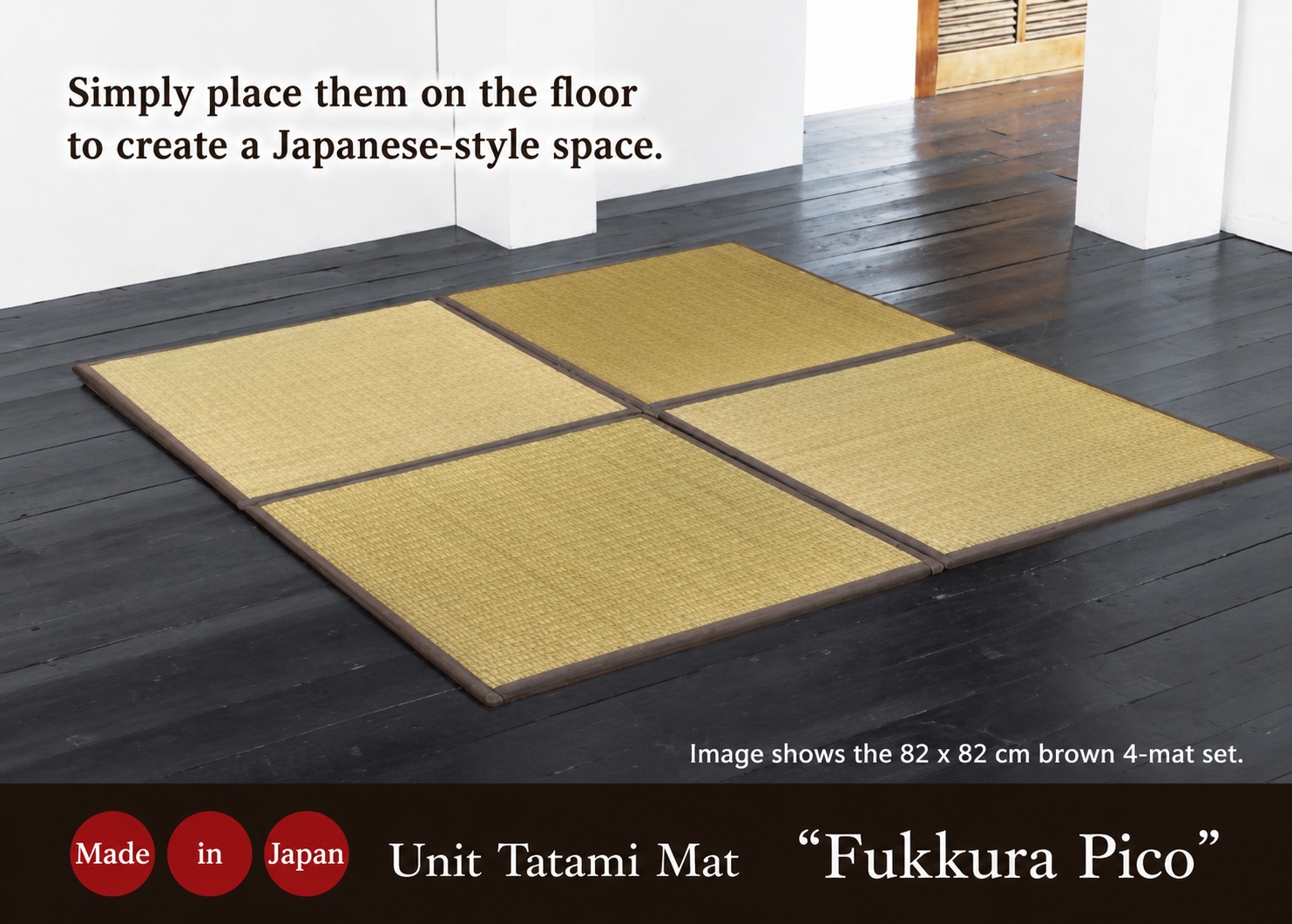Fukkura Pico Soft cushioned tatami mat