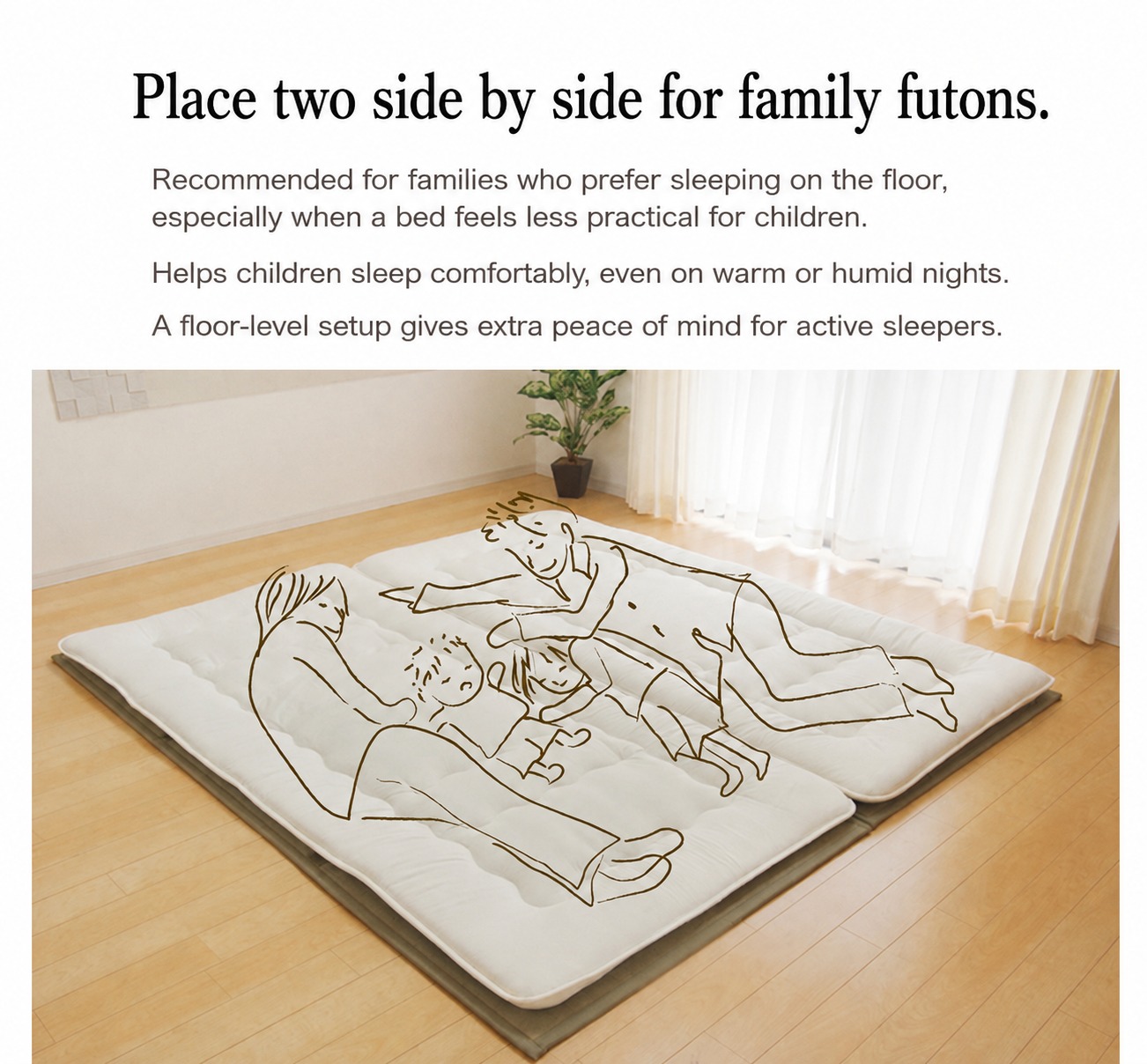 Igusa Mattress Back side detail