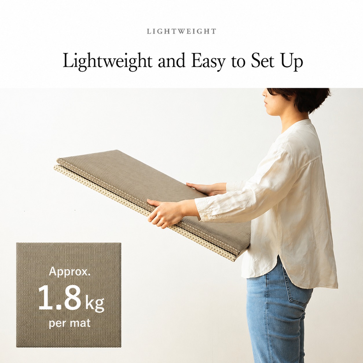 Misa Lightweight and easy to place