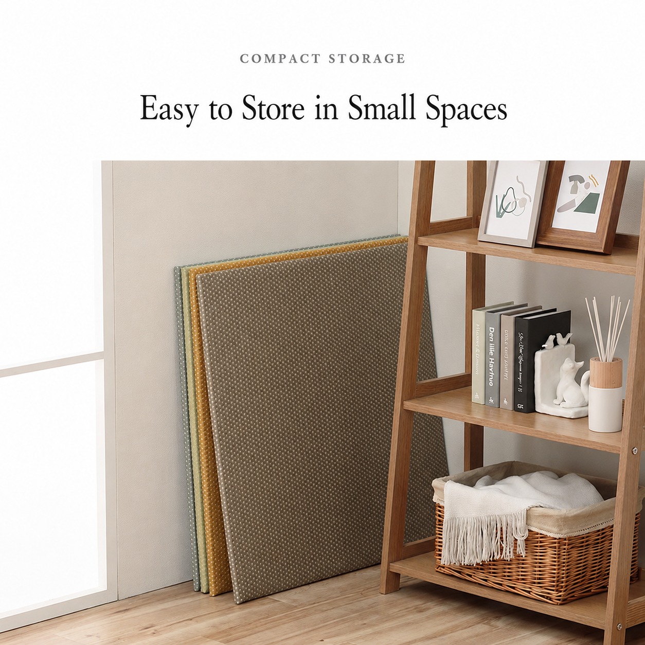 Misa Compact storage when not in use