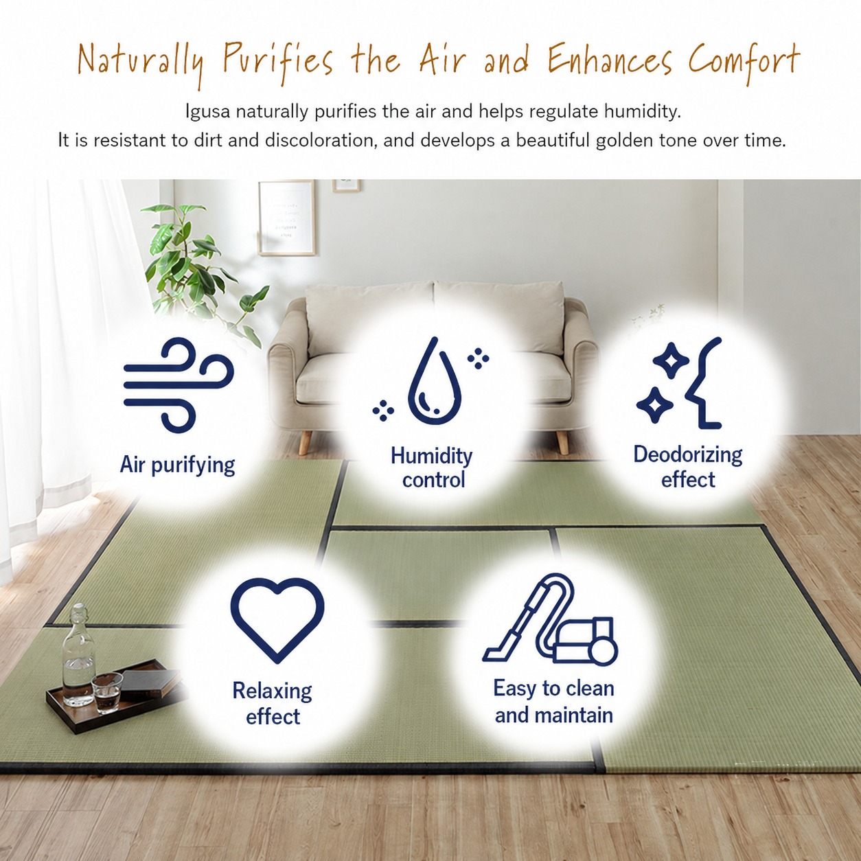 Raizu Water-repellent finish