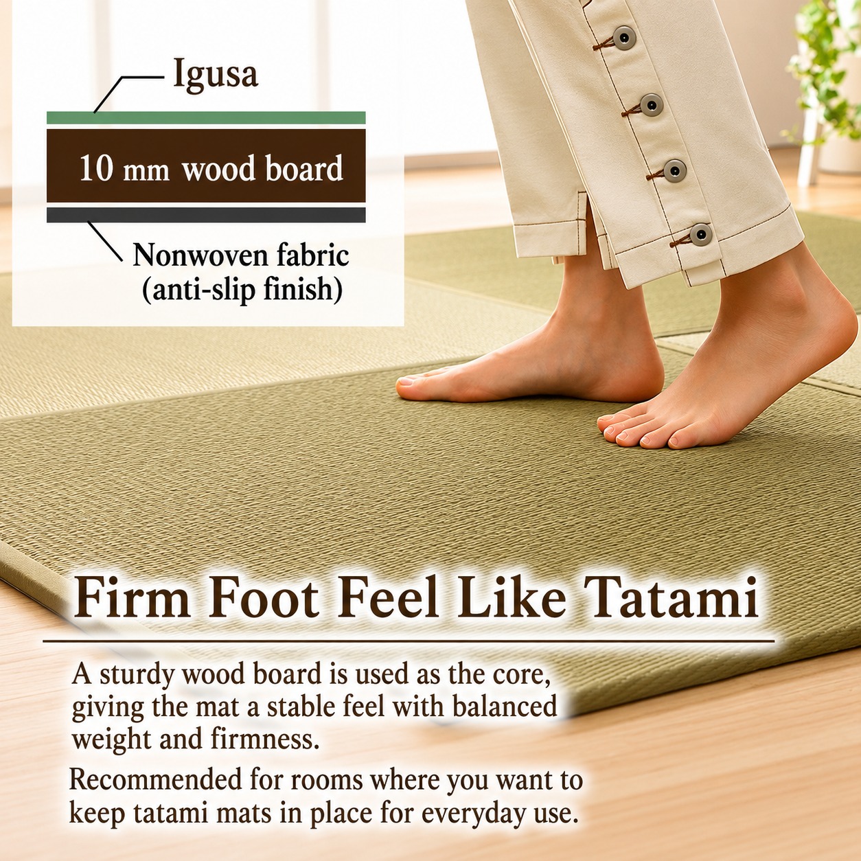 Rakkal Anti-slip backing