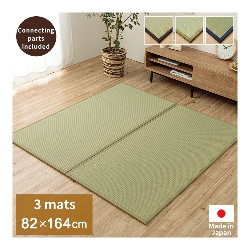Agura tatami mat 82×164cm 2-piece set Navy