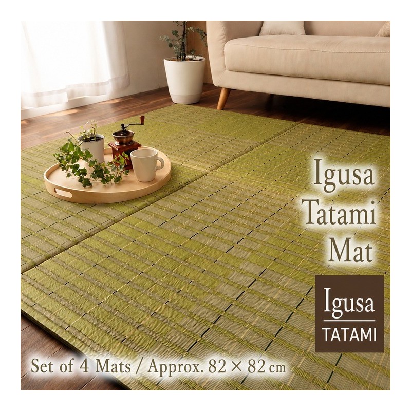 Seimei tatami mat 82×82cm / 4枚組 / グリーン