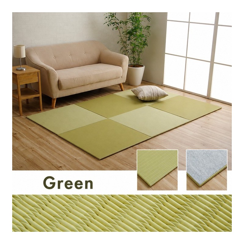 Trim tatami mat 70×70cm / 1 mat / Green