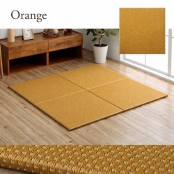 Misa tatami mat 70×70×2cm / 1 mat / Orange