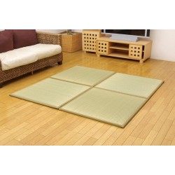 Fukkura Pico tatami mat 82×82×2.2cm / 4 mats / Beige