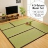 Tenryu tatami mat 82×164×1.7cm ×4 + 82×82×1.7cm ×1 / 5 mats / Brown