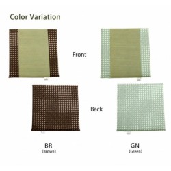 Marble undyed igusa car seat cushion 1230200120502 image 7